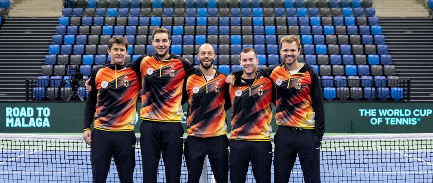 Teamfoto vom Davis Cup