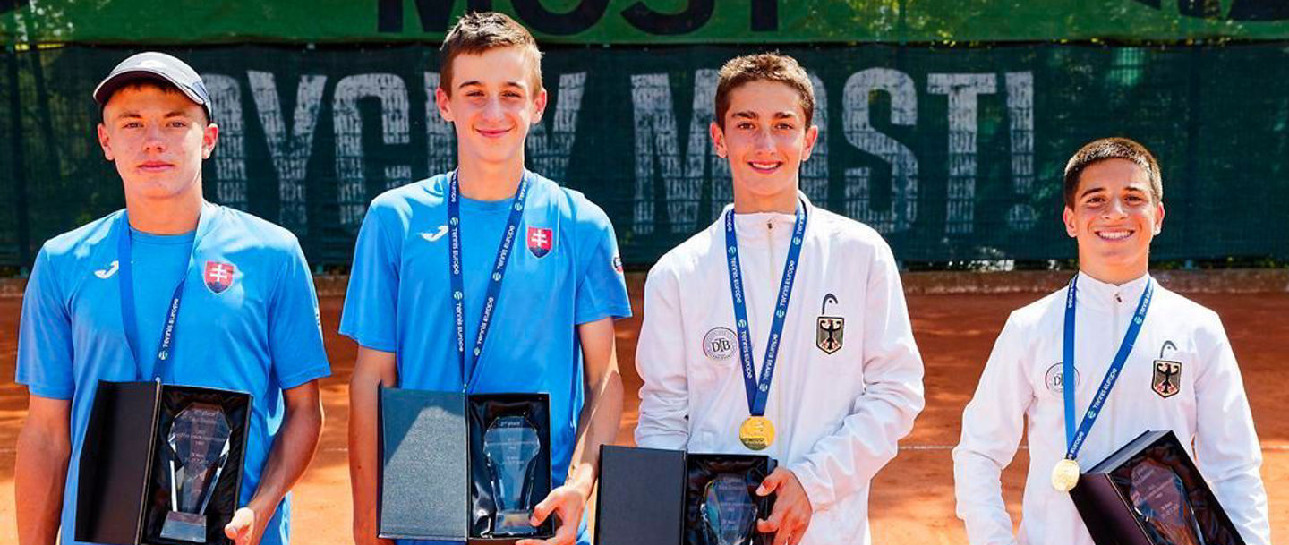 Luys Calin & Lucas Herrera Sanchez Siegerbild U14 Europameisterschaft