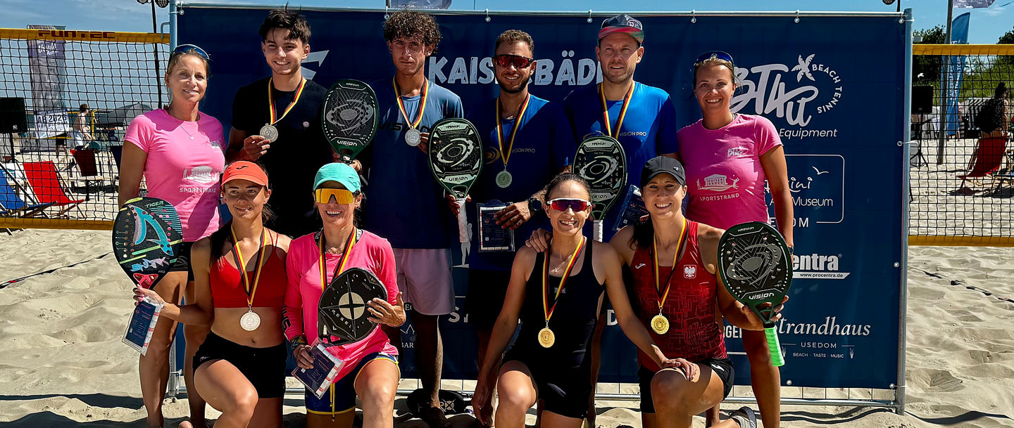 Siegerehrung Kaiserbäder Beach Tennis Tour 2026 