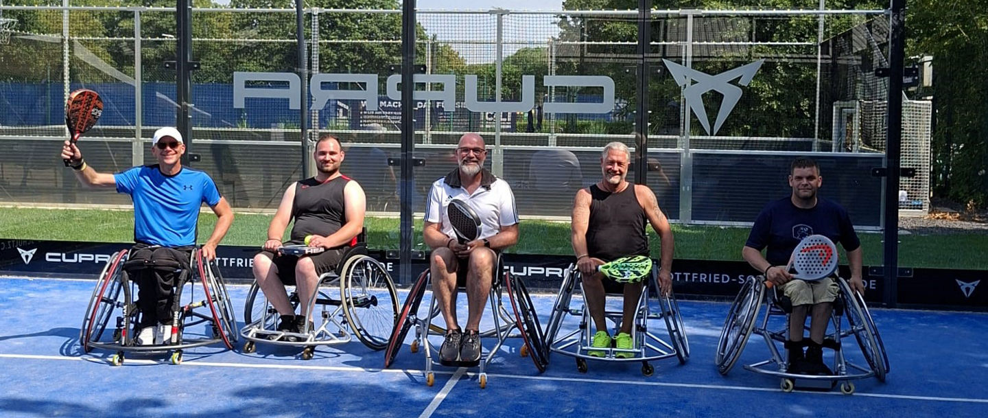 Rollstuhl-Padel