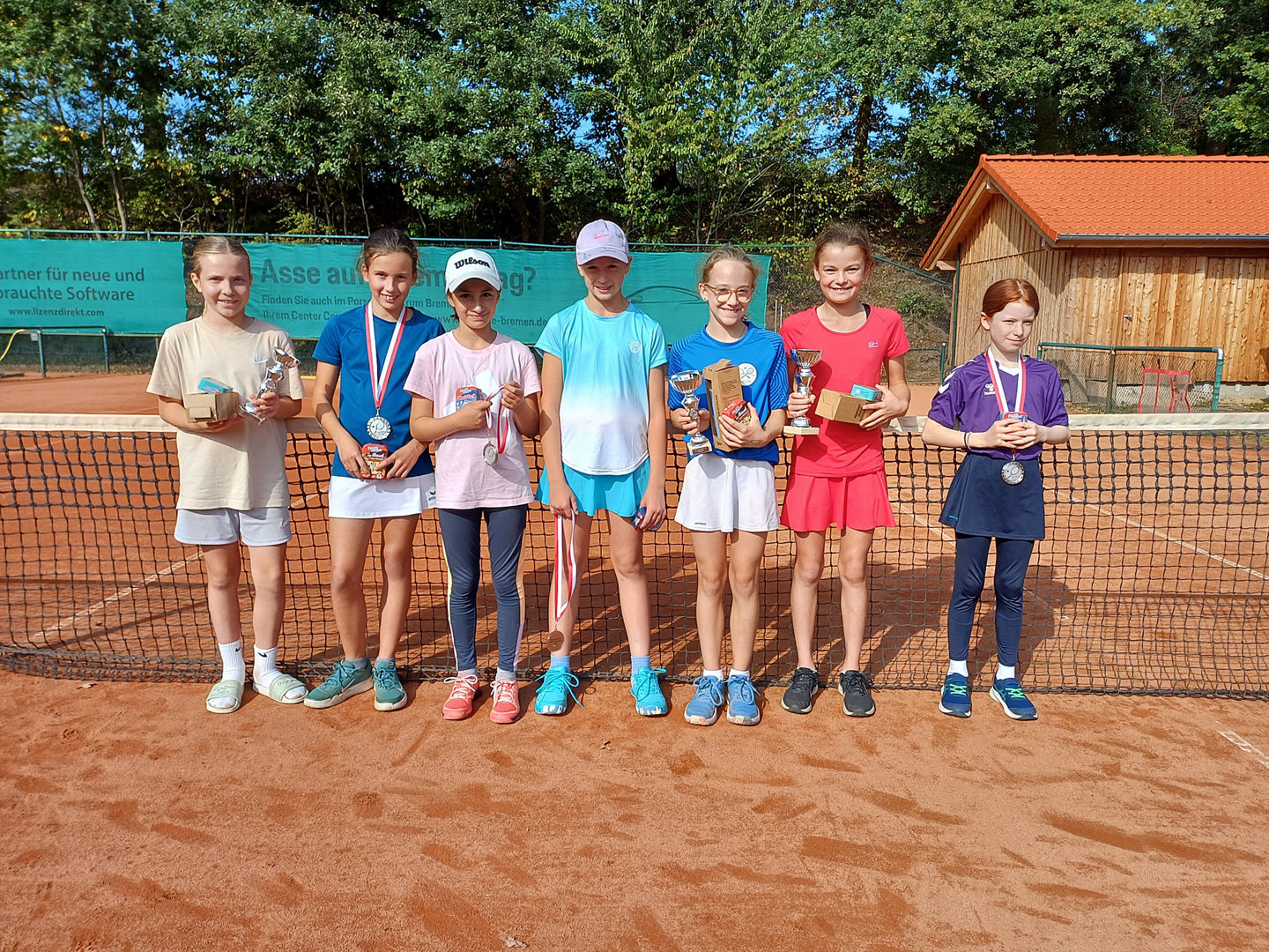 Sieger und Platzierte