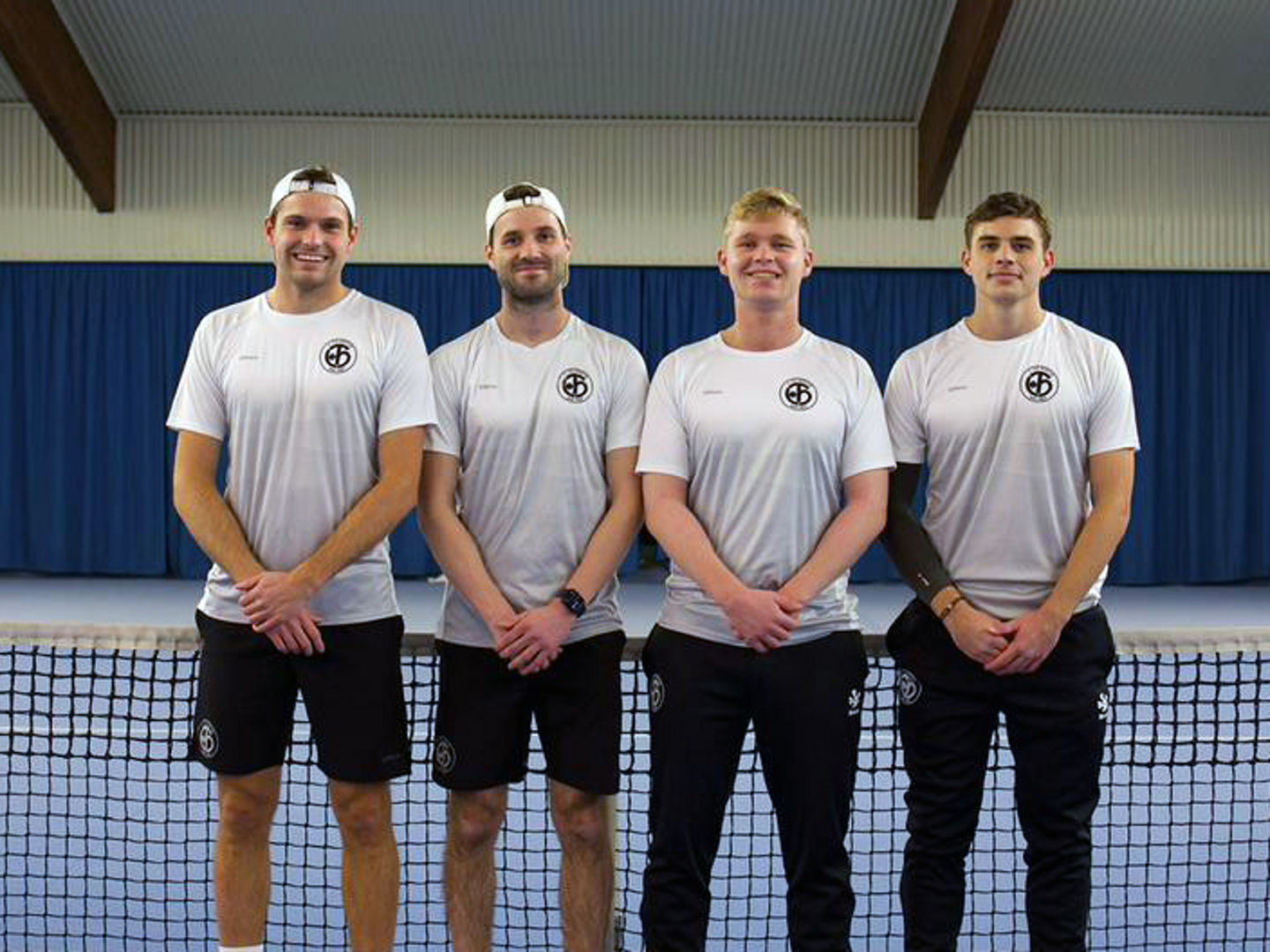 Die Meister-Quartett des 1. TC Hiltrup: Marwin Kralemann, Julius Hillmann, Niklas Niggemann, Fynn Künkler