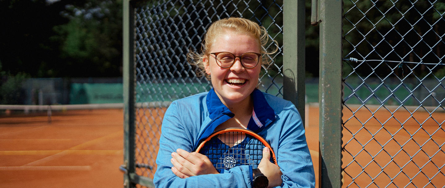 Charlotte Schwagmeier 3-fache Weltmeisterin im Blindentennis