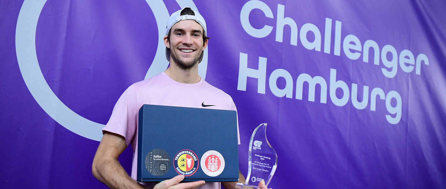 Henri Squire hat als erster Deutscher das Challenger-Turnier in Hamburg gewonnen.