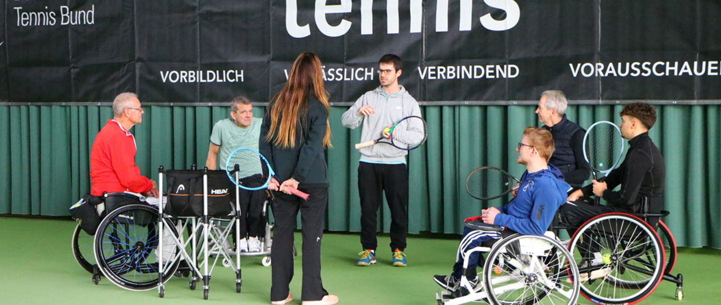 Rollstuhltennis-Workshop: Neue Zielgruppen gewinnen und Tennis für alle ermöglichen. 