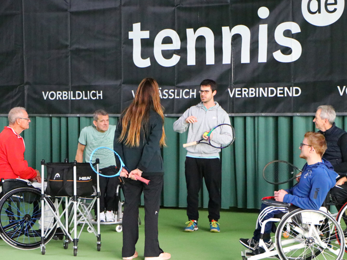 Rollstuhltennis-Workshop: Neue Zielgruppen gewinnen und Tennis für alle ermöglichen. 