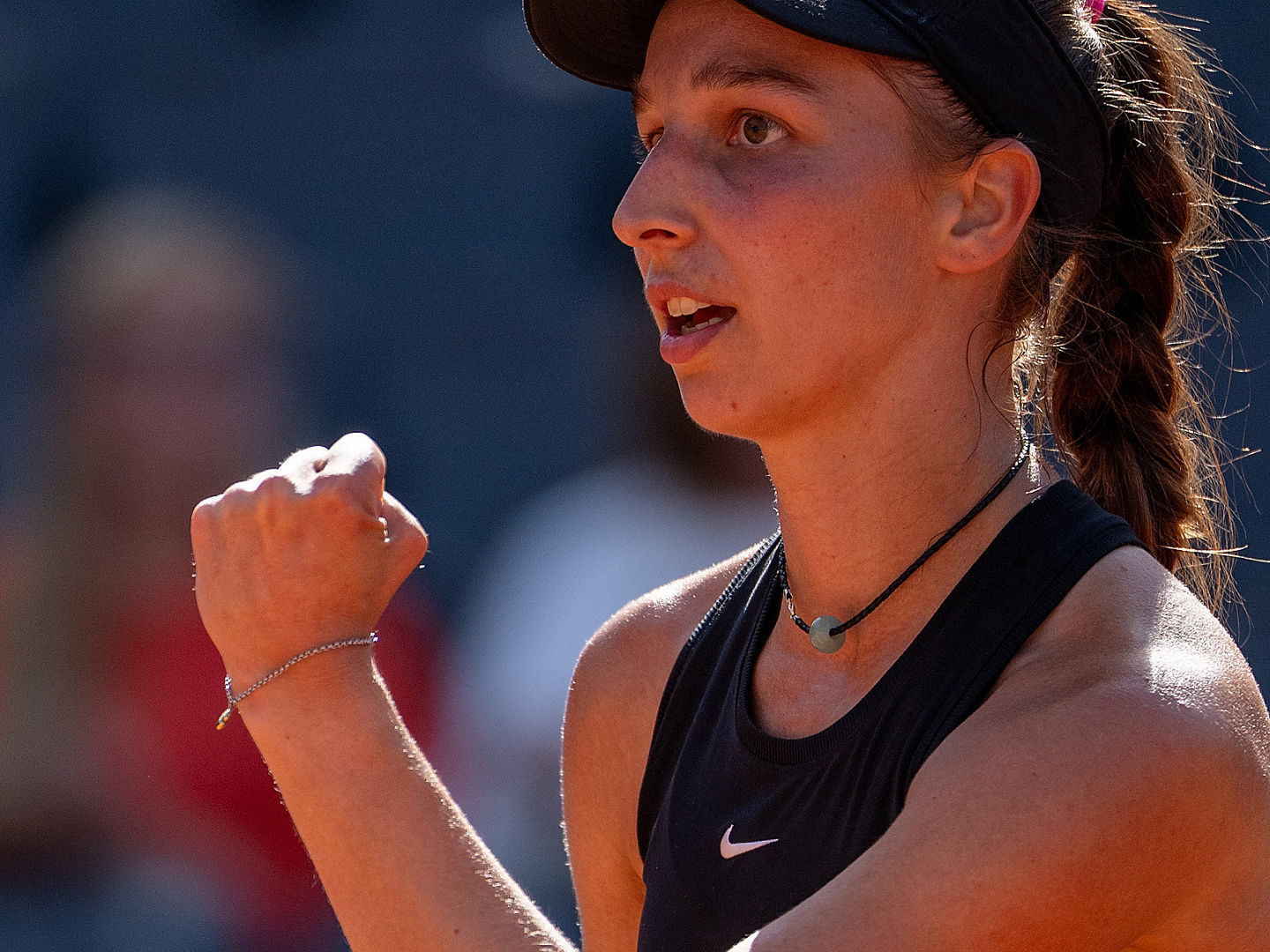 Tamara Korpatsch bei ihrem Heimturnier in Hamburg