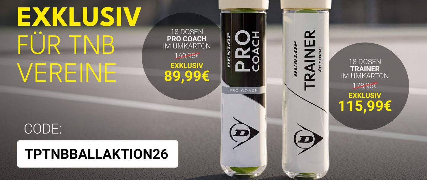 Pro Coach/Dunlop Trainer Aktion