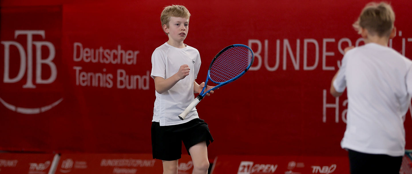 Oskar Zimmermann ist mit Wildcard im Hauptfeld der Junioren U12