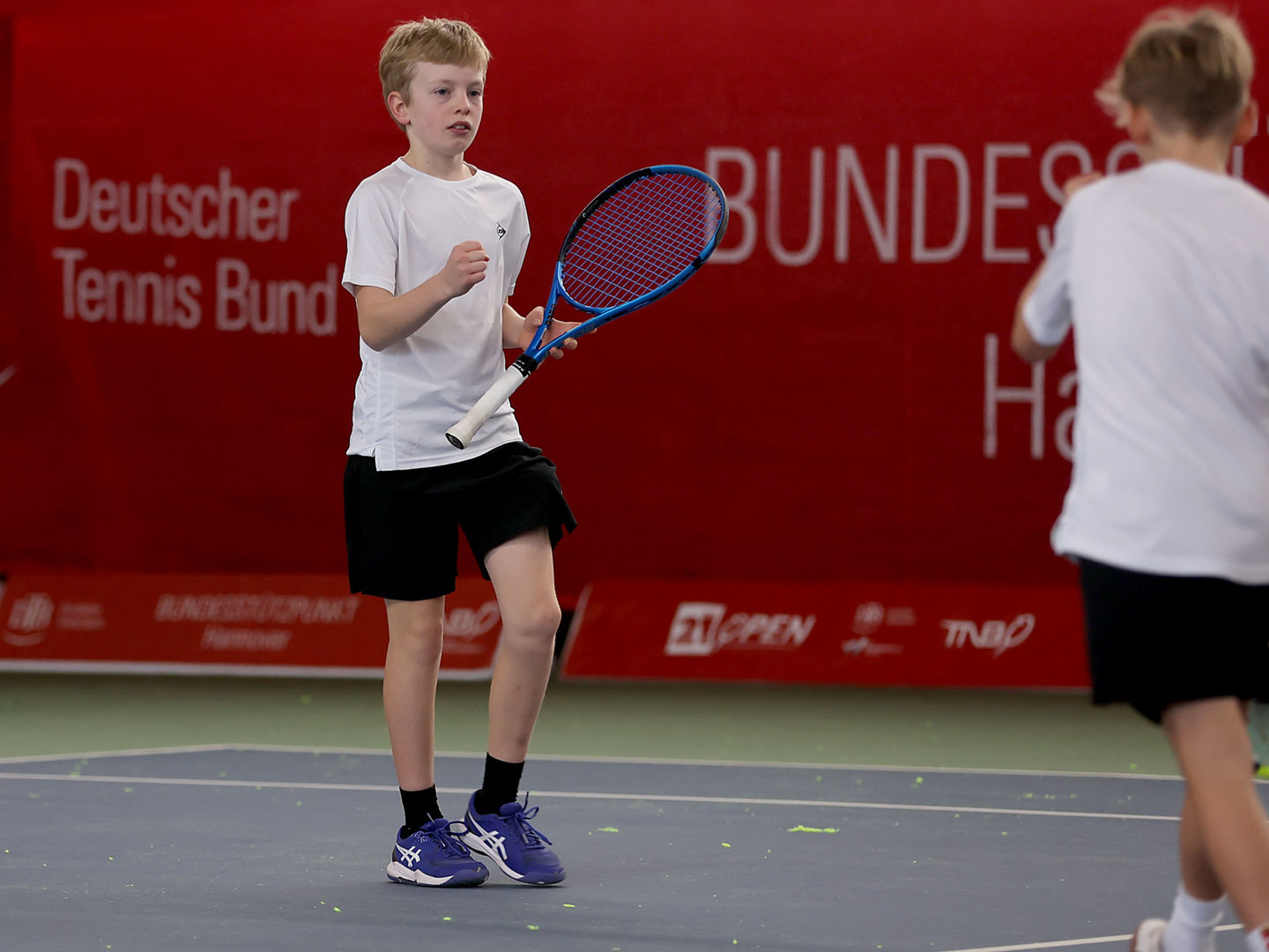 Oskar Zimmermann ist mit Wildcard im Hauptfeld der Junioren U12