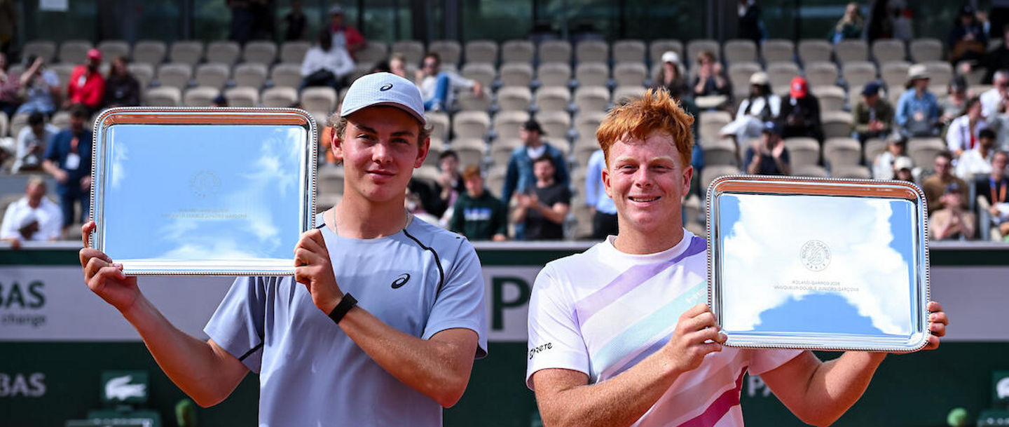 Vincent Reisach und Jamie Mackenzie gewinnen Junioren-Doppeltitel in Roland Garros