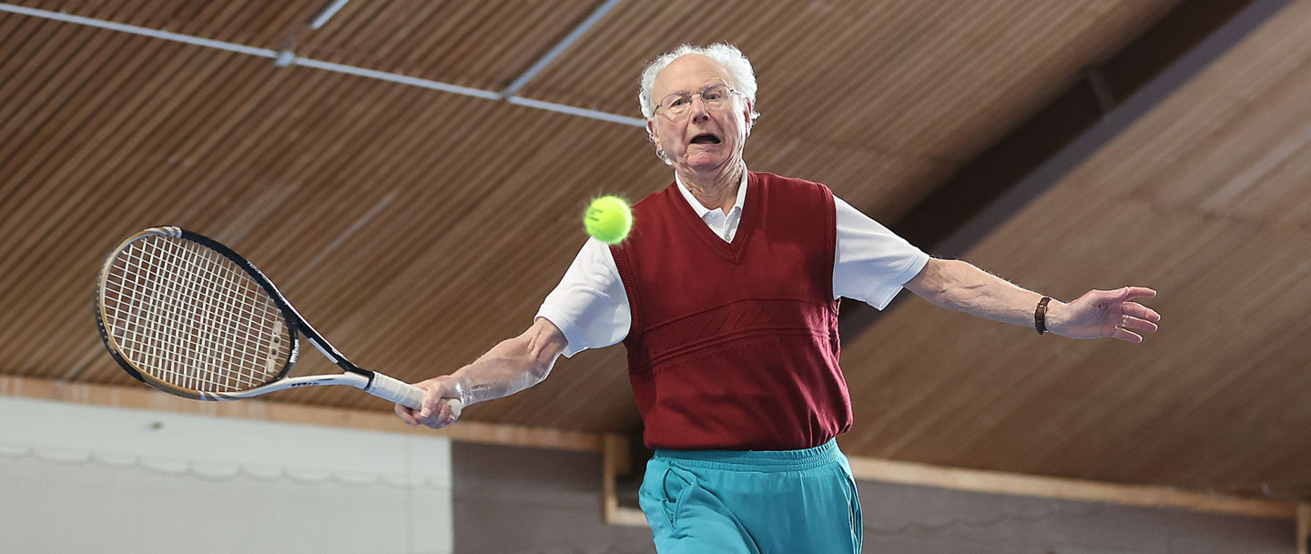 Wolfgang Mai holt sich den Titel bei den Herren 85