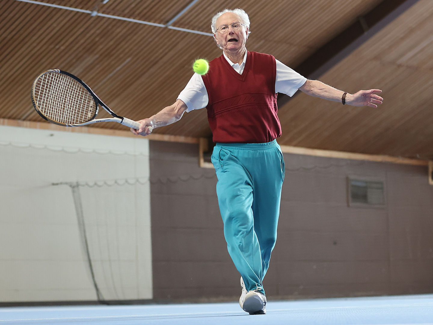 Wolfgang Mai holt sich den Titel bei den Herren 85