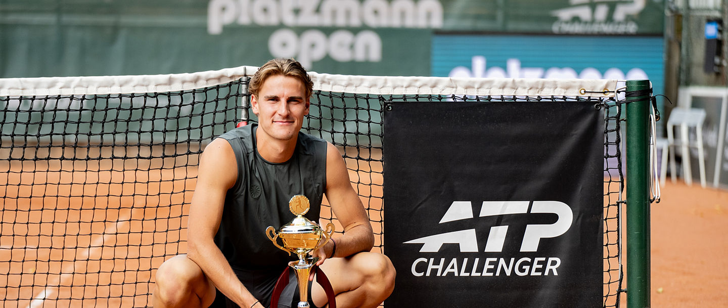Bei den Platzmann Open in Hagen holte sich Tom Gentzsch seinen ersten ATP-Challenger-Titel