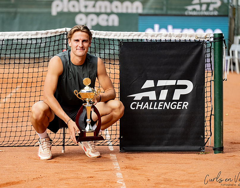 Bei den Platzmann Open in Hagen holte sich Tom Gentzsch seinen ersten ATP-Challenger-Titel