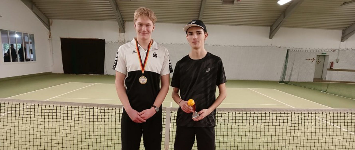 U18m Nebenrunde Mattis rechts, Felix links
