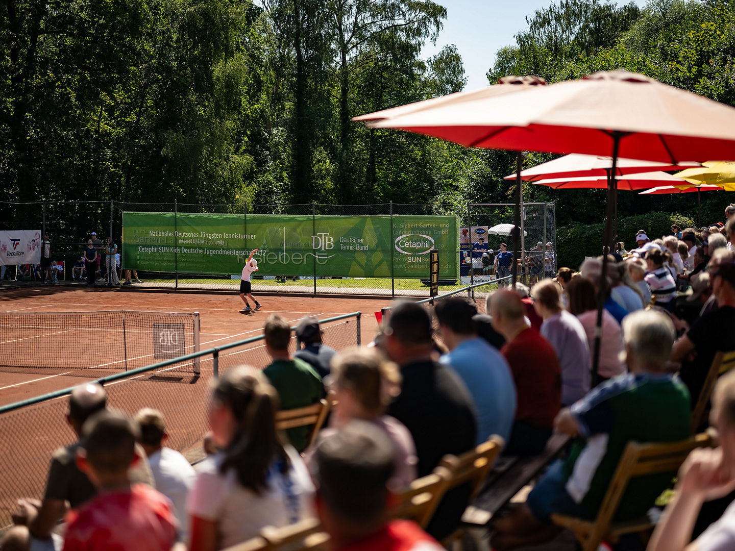 LEMGO, GERMANY - AUGUST 2: Feature  during the cetaphil x DTB Tennis Youth German Championships at the Tennis Club on August 2, 2026 in Lemgo, Germany. (Photo by Kevin Voigt/VOIGT)