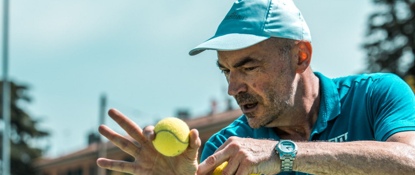 Donato Campagnoli, Player Analyst der italienischen Tennisföderation, ist einer der Top-Referenten beim ITK