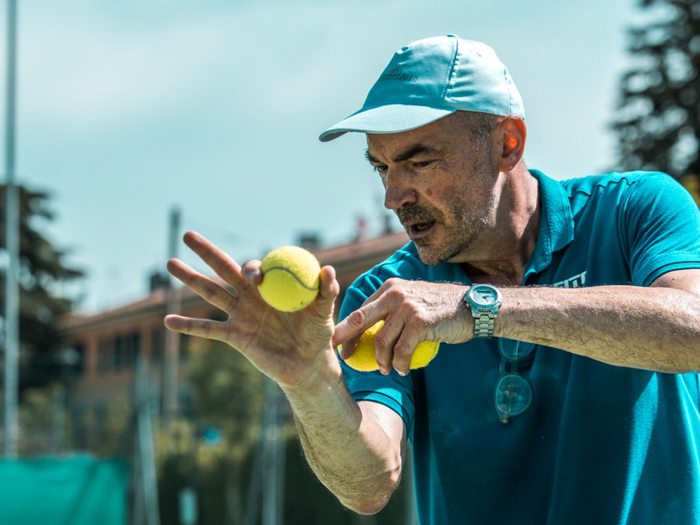 Donato Campagnoli, Player Analyst der italienischen Tennisföderation, ist einer der Top-Referenten beim ITK