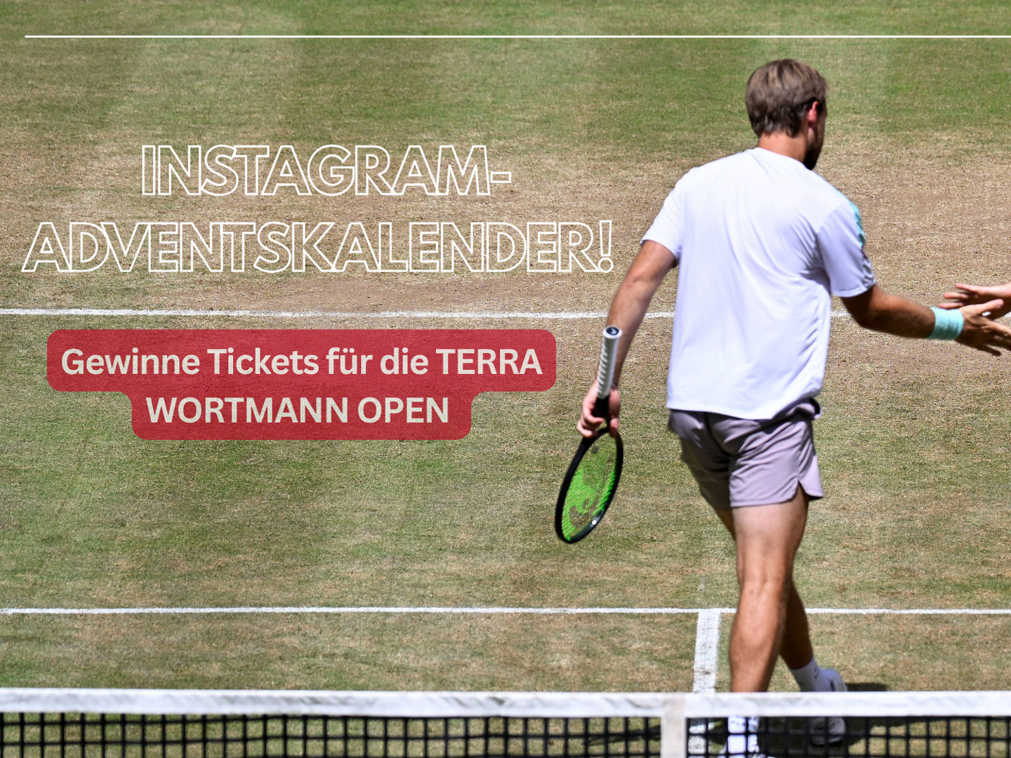 Jede Woche die Chance auf Tickets für die Terra Wortmann Open