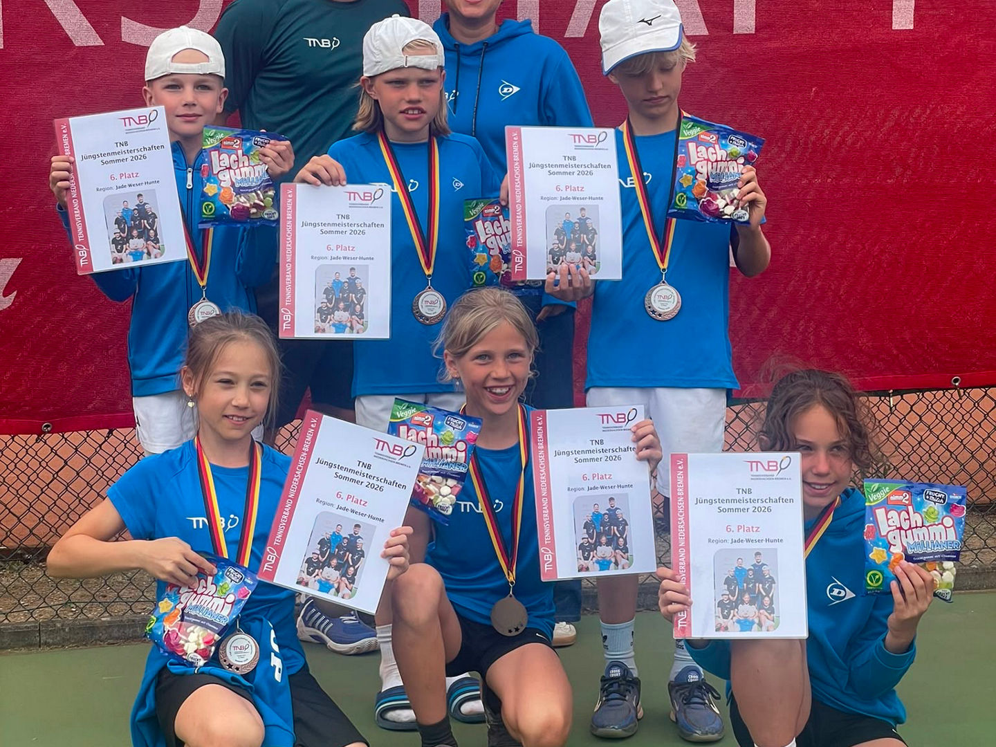 Foto: Robin Baciulis, Leonie Müller, Benjamin Sutor, Caspar Bitter, Liam Lachnitt, Franziska Wittenhorst, Ella Behrens und Vivien Muric