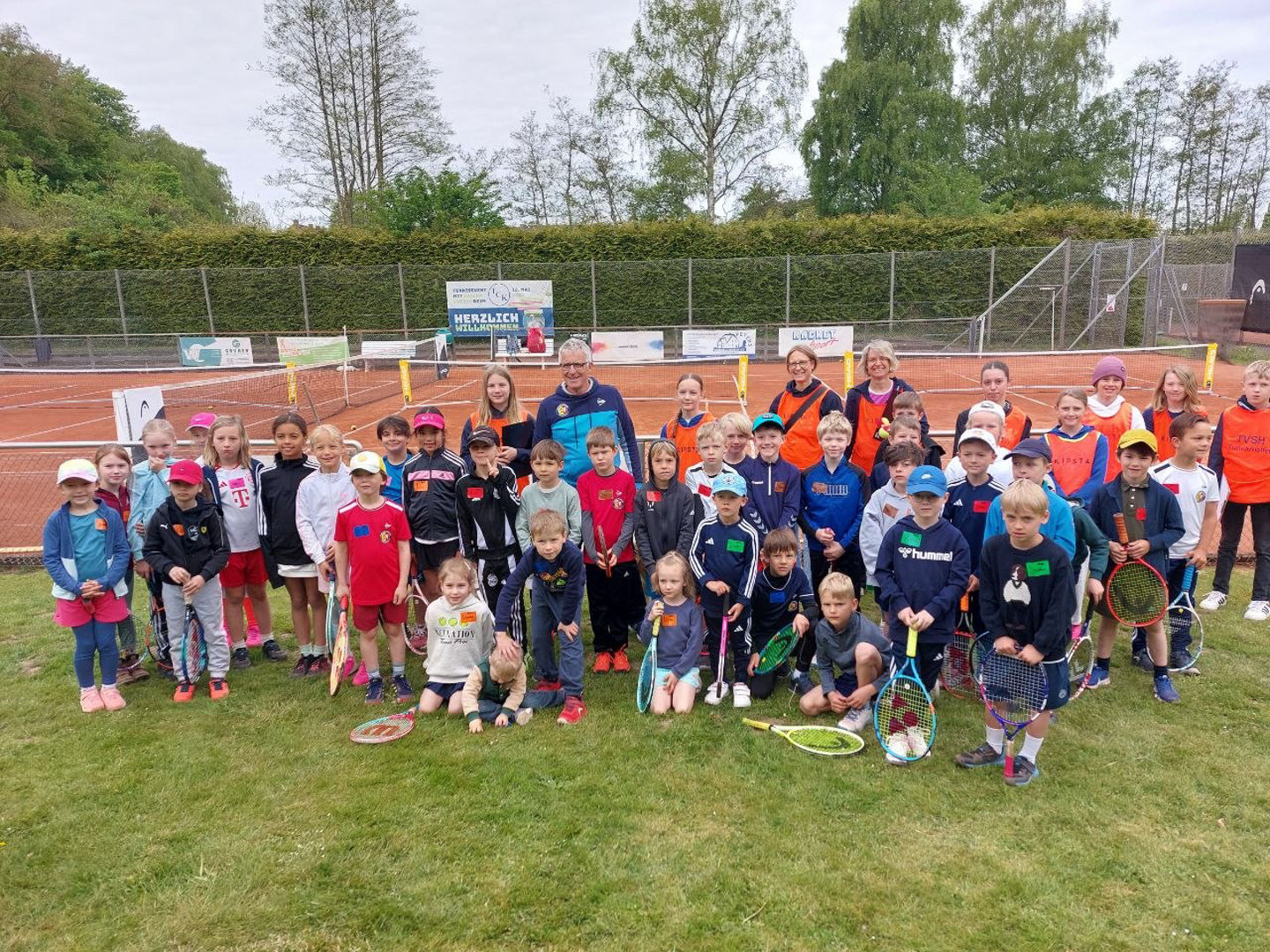 Alle Teilnehmer beim TC Klausdorf