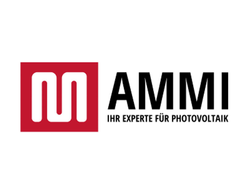 Logo Ammi GmbH auf weißem Hintergrund