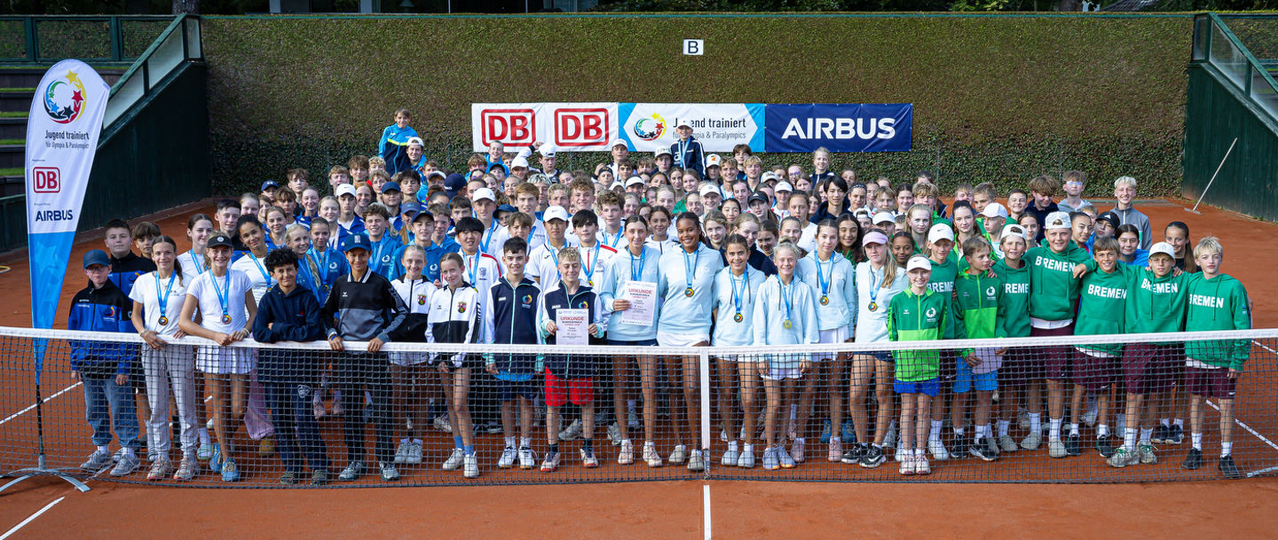 Alle Siegerinnen und Sieger 2026, Jugend trainiert für Olympia - Herbstfinale 2026 (Tennis), Berlin, TC 1899 Blau-Weiss Berlin, 18.09.2026, Foto: Claudio Gärtner
