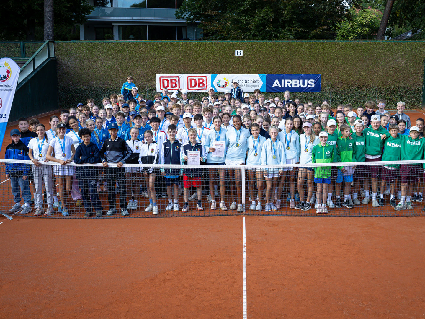 Alle Siegerinnen und Sieger 2026, Jugend trainiert für Olympia - Herbstfinale 2026 (Tennis), Berlin, TC 1899 Blau-Weiss Berlin, 18.09.2026, Foto: Claudio Gärtner