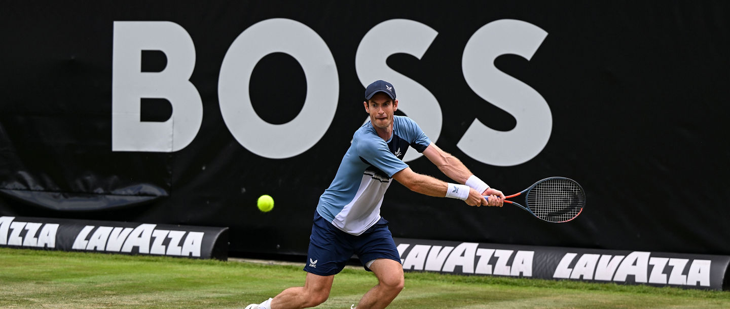 BOSS OPEN 2022 on 07.06.22 in Stuttgart.Andy Murray (GBR)(Photo: Paul Zimmer/Sportfoto Zimmer) 