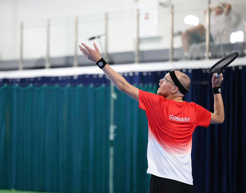 Blindentennisspieler