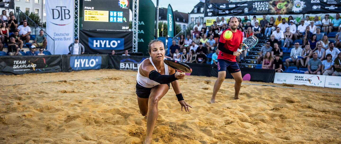 Jedes Jahr das Highlight im Beach Tennis: Die Turniere in Saarlouis