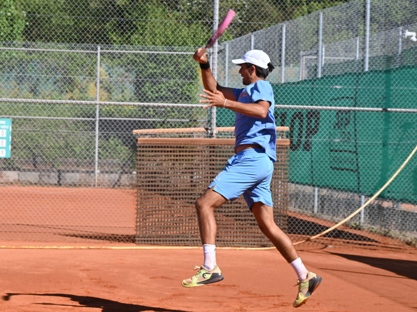 Arian Hasas beim Spiel auf dem Platz