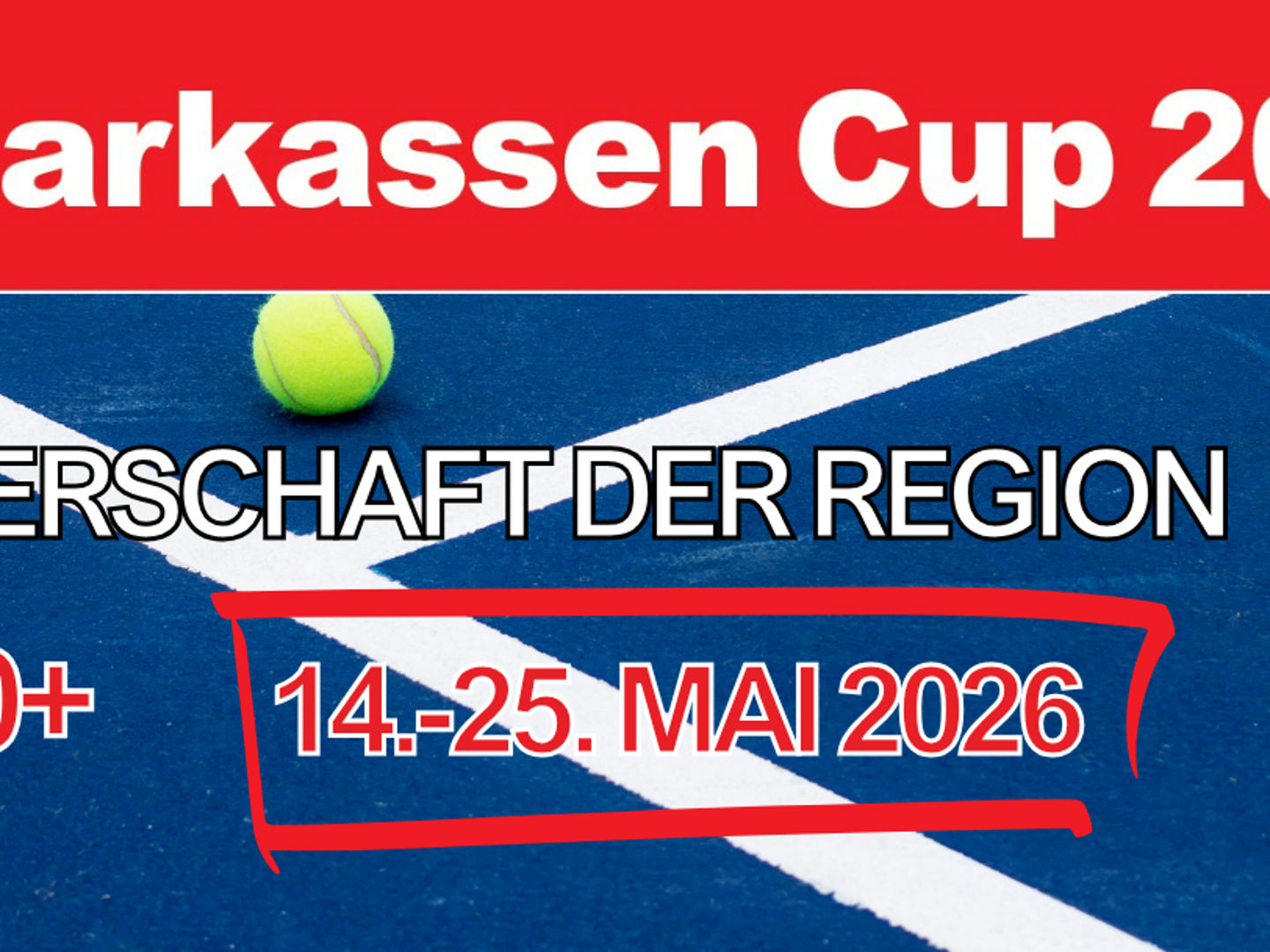 Sparkassen Cup 2026 - Regionalmeisterschaften Senioren