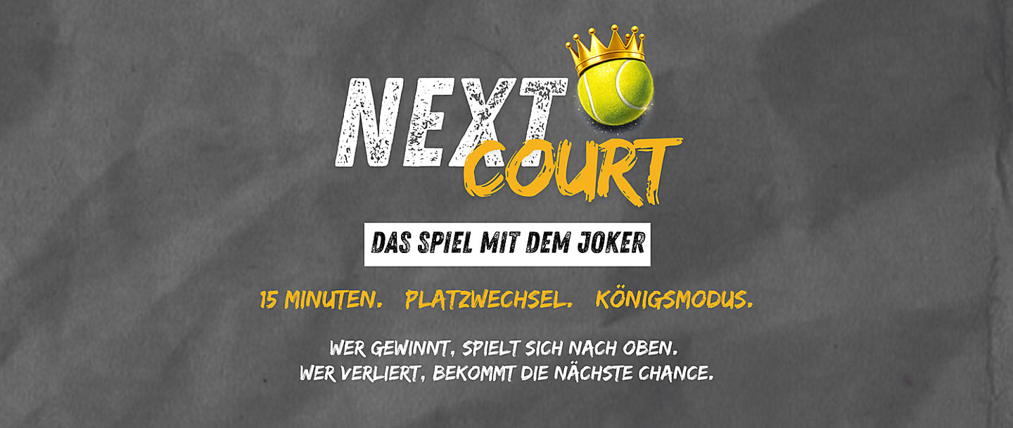 Grafik für die Hobby-Turnierserie NextCourt