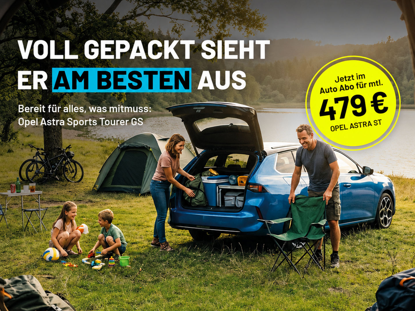 Opel Astra Sports Tourer GS – nur 479 € monatlich