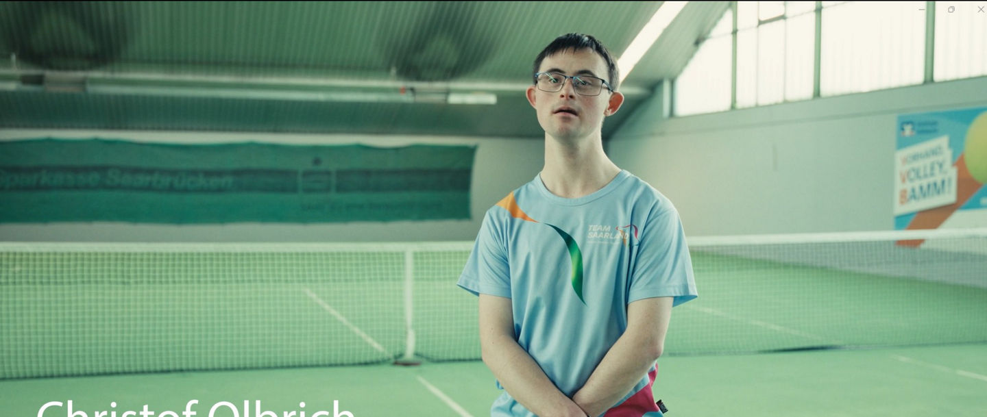 Christof Olbrich - Teilnehmer Nationale Spiele Saarland Special Olympics