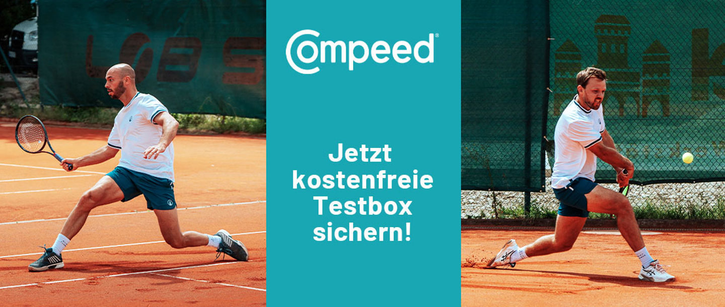 Compeed® – und dein Spiel ist gerettet. ​