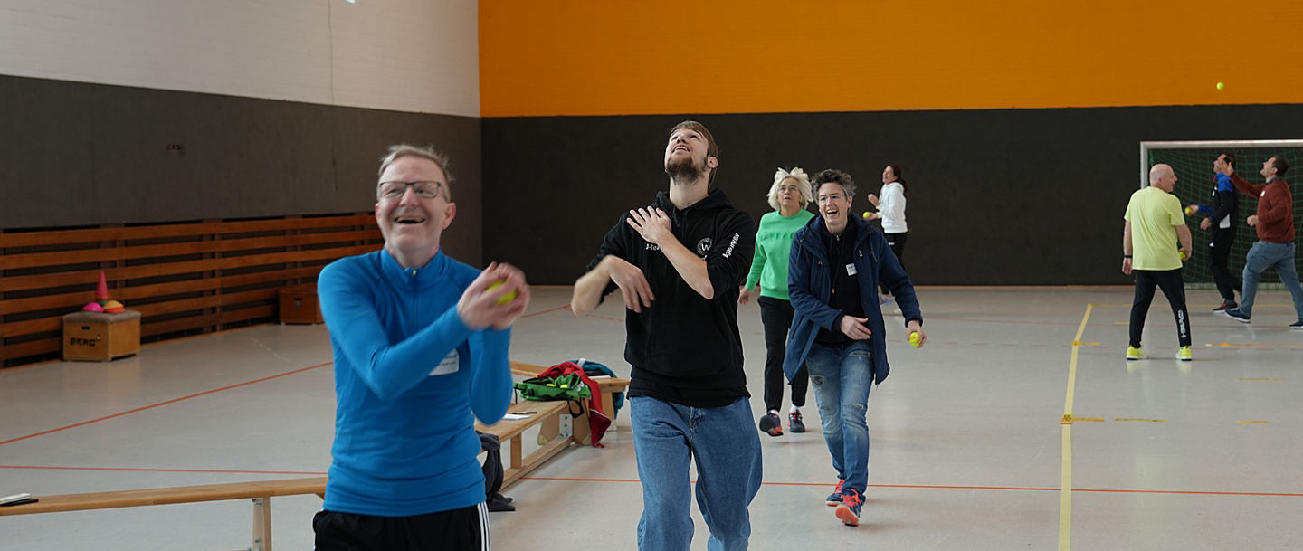 Teilnehmer im Bewegungsasse Workshop