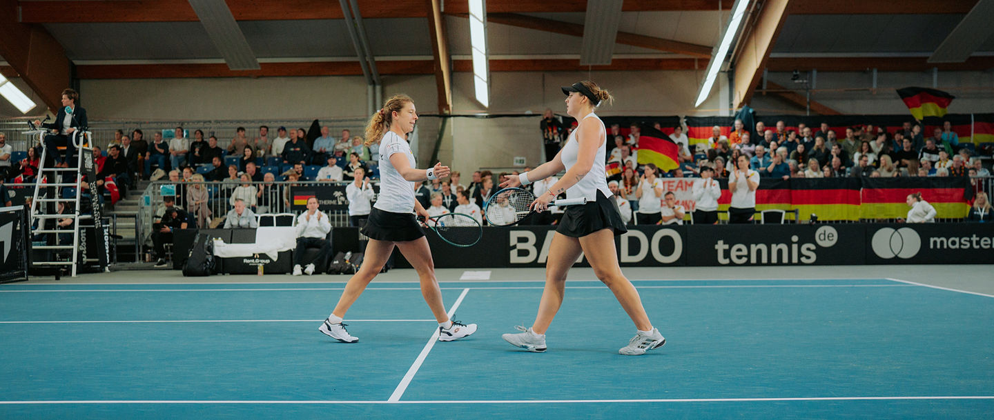 Auf das Doppel könnte es ankommen: Für den Gruppensieg muss Deutschland gegen Belgien gewinnen