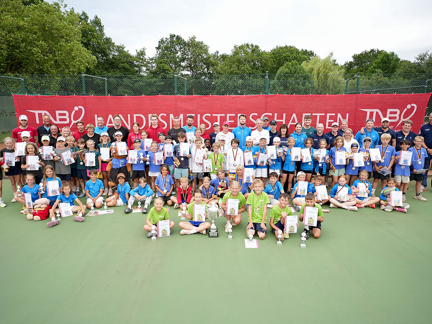Gruppenbild der Jüngsten im Sommer 2026