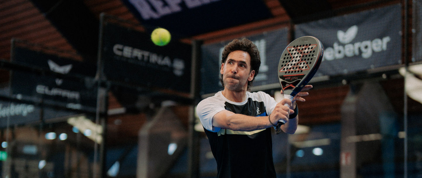 Padel- und Tennis-Coach Karim El-Bialy 