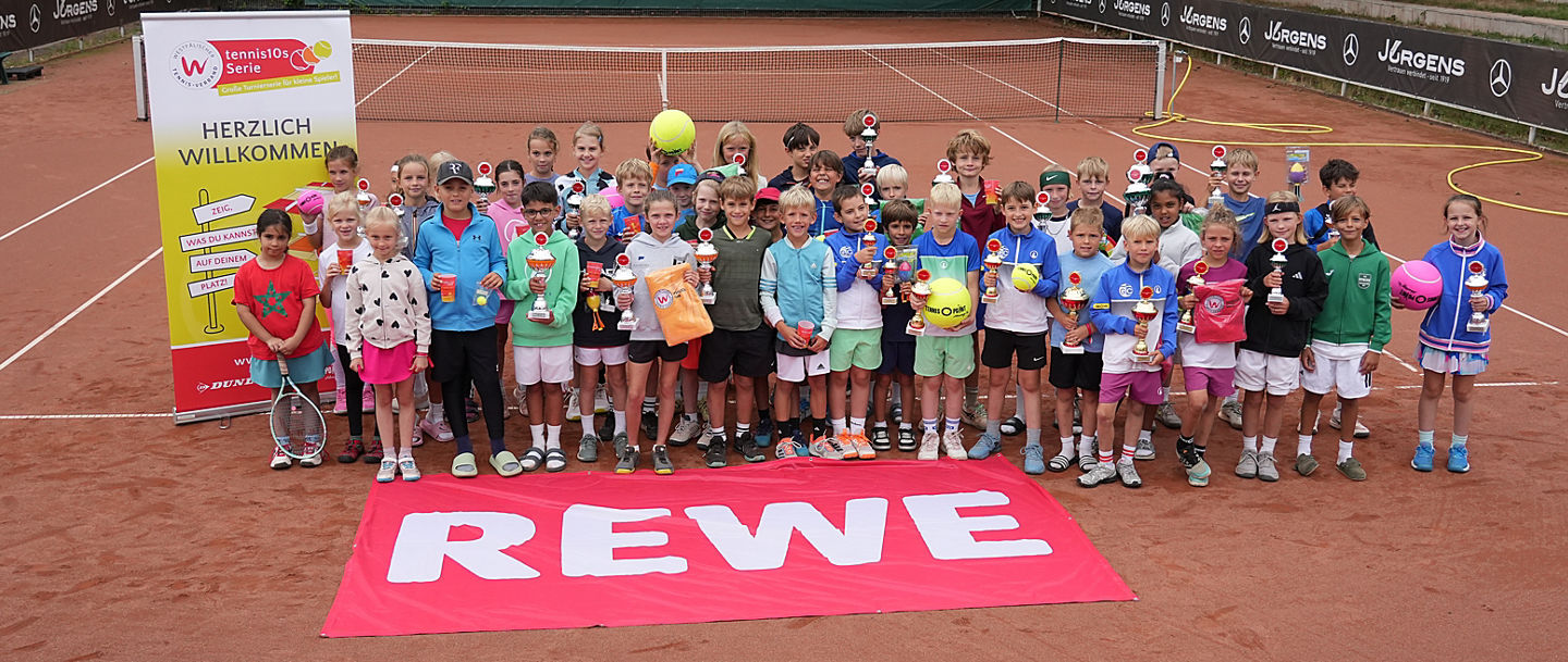 Siegerehrung tennis10s Cup
