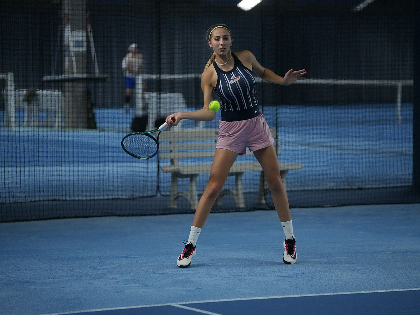 Leticia Solakov bei den 47. Westfälischen Tennis-Hallenmeisterschaften