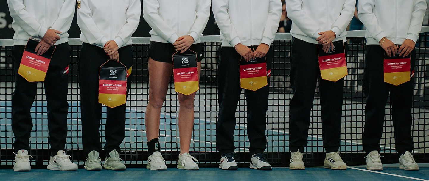 Das DTB-Team für die Billie Jean King Cup Regionalgruppe I
