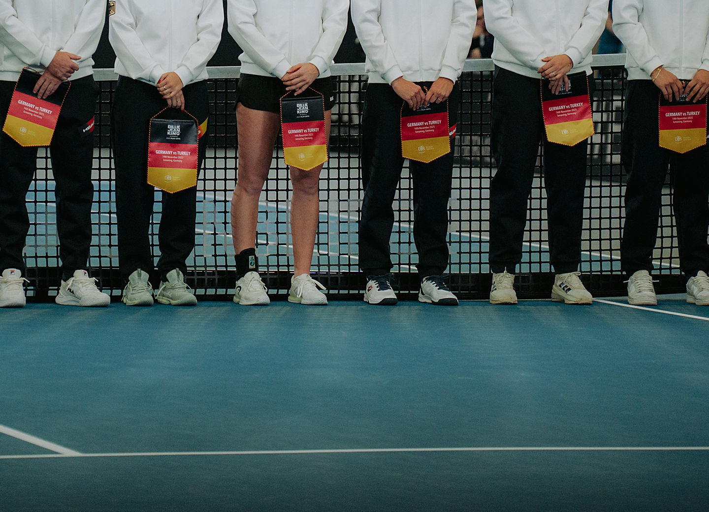 Das DTB-Team für die Billie Jean King Cup Regionalgruppe I