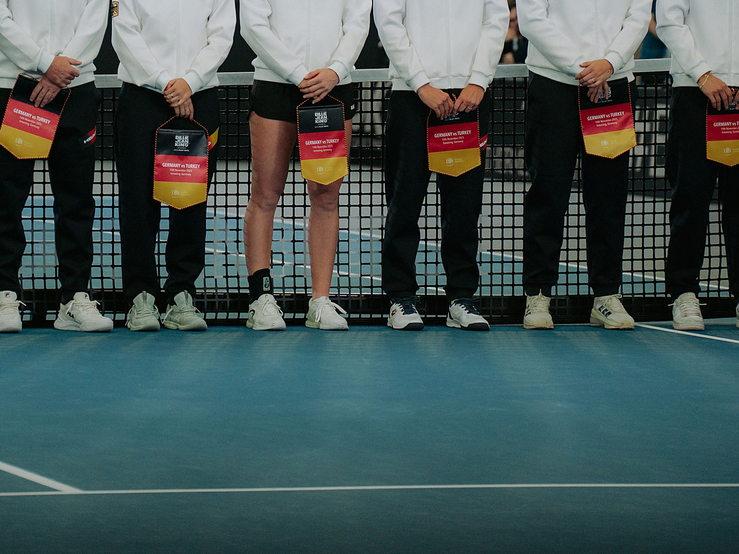 Das DTB-Team für die Billie Jean King Cup Regionalgruppe I