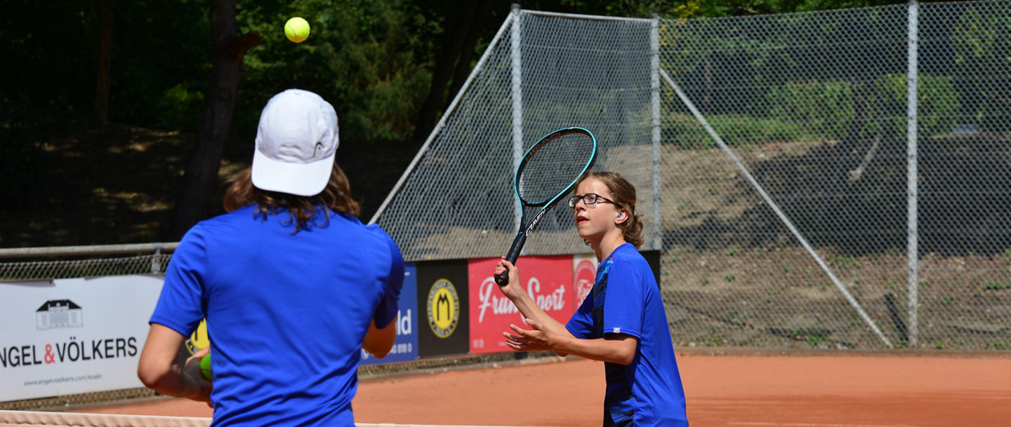 Vorhand Gehörlosentennis