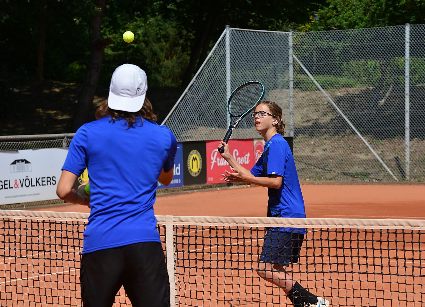 Vorhand Gehörlosentennis