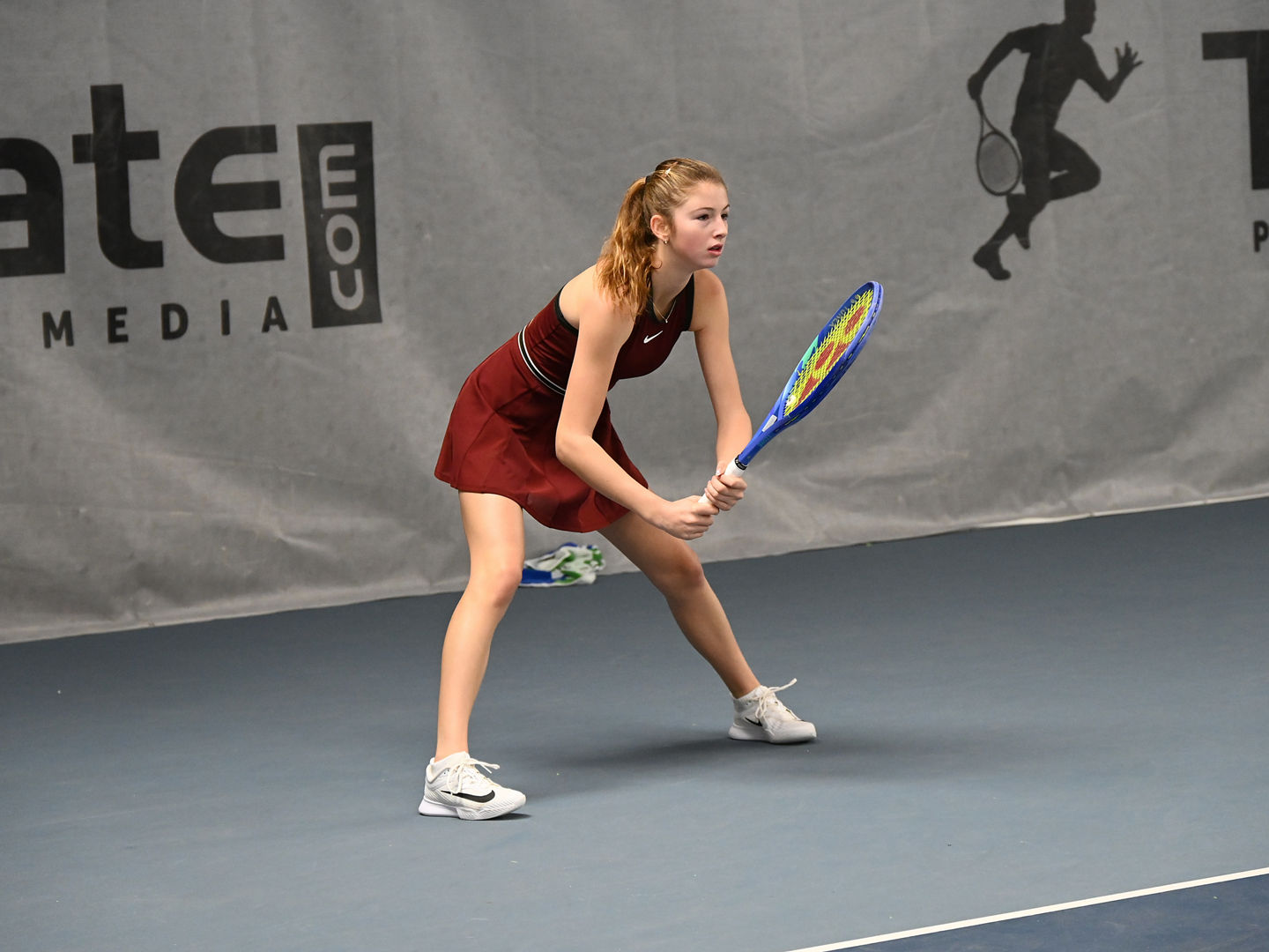 Lilly Marie Greinert erwartet einen Aufschlag